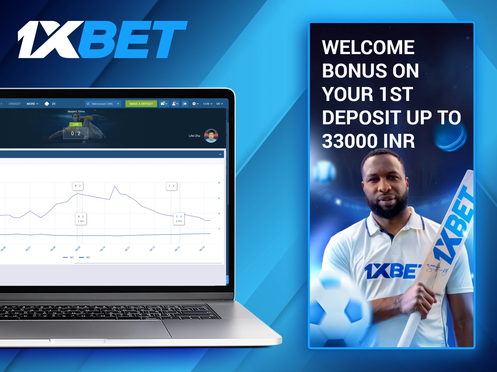 The 1xBet platform offers a welcome bonus for table tennis enthusiasts to boost their bets.