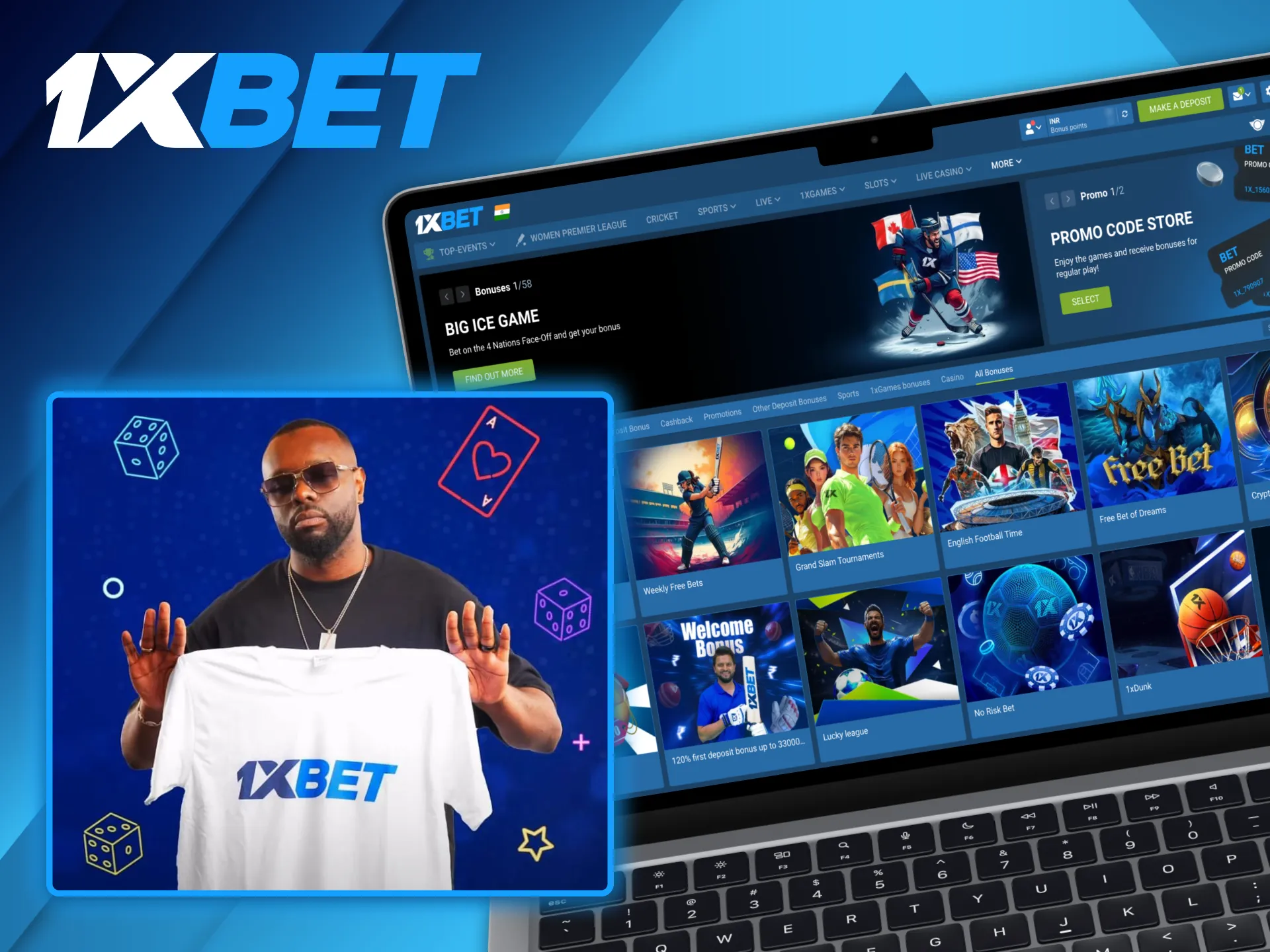 Gims is the 1xBet first ambassador.