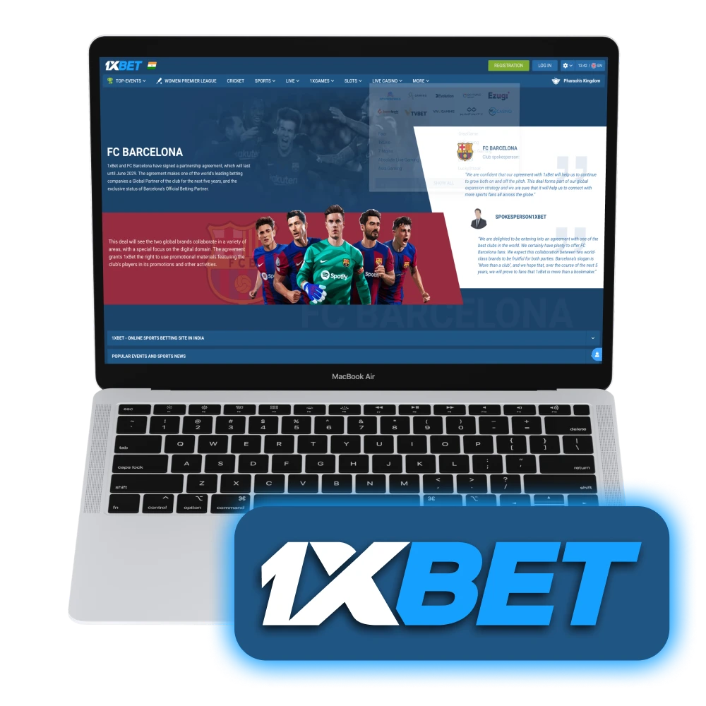 FC Barcelona and 1xBet have renewed their partnership.